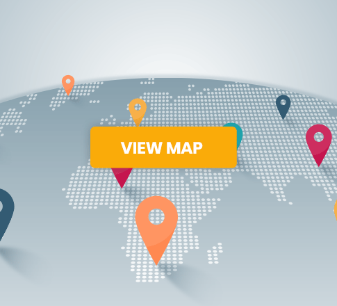 Mapa de EUROPCAR no balcão de aluguer em Pico Aeroporto